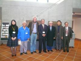 Director Scorsese at the Nagasaki Museum of History and Culture.