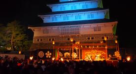 Shimabara Castle Takigi Noh (Bonfire Noh)